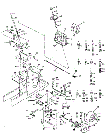 Steering Assembly parts for Craftsman Front-Engine Lawn Tractor 917259730 from AppliancePartsPros.com