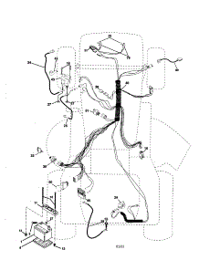 Electrical parts for Craftsman Front-Engine Lawn Tractor 917259791 from AppliancePartsPros.com