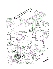 Drive parts for Craftsman Front-Engine Lawn Tractor 917259830 from AppliancePartsPros.com