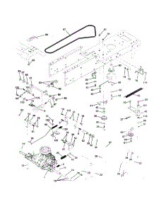 Drive parts for Craftsman Front-Engine Lawn Tractor 917259910 from AppliancePartsPros.com