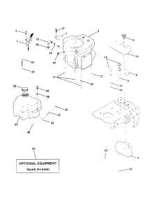 Engine parts for Craftsman Front-Engine Lawn Tractor 917259910 from AppliancePartsPros.com