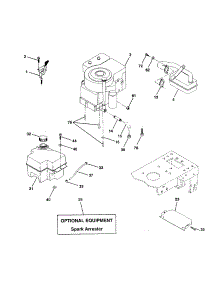 Engine parts for Craftsman Front-Engine Lawn Tractor 917259920 from AppliancePartsPros.com