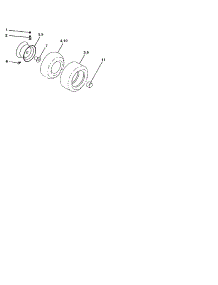 Wheels And Tires parts for Craftsman Front-Engine Lawn Tractor 917259940 from AppliancePartsPros.com