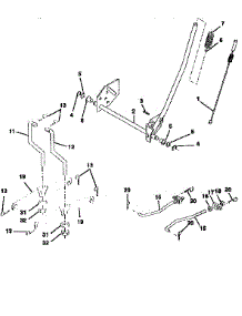 Lift parts for Craftsman Front-Engine Lawn Tractor 917259980 from AppliancePartsPros.com