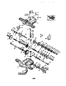 Peerless Transaxle 205-507B parts for Craftsman Front-Engine Lawn Tractor 917270312 from AppliancePartsPros.com