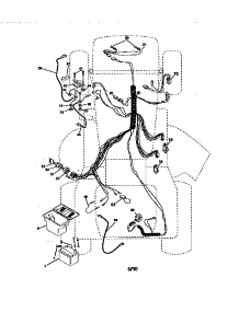Electrical parts for Craftsman Front-Engine Lawn Tractor 917270312 from AppliancePartsPros.com