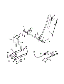 Lift Assembly parts for Craftsman Front-Engine Lawn Tractor 917270312 from AppliancePartsPros.com