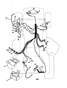 Electrical parts for Craftsman Front-Engine Lawn Tractor 917270410 from AppliancePartsPros.com