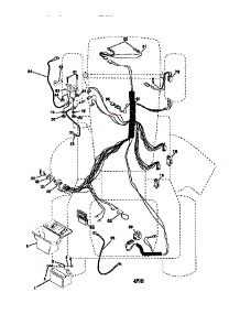 Electrical parts for Craftsman Front-Engine Lawn Tractor 917270411 from AppliancePartsPros.com