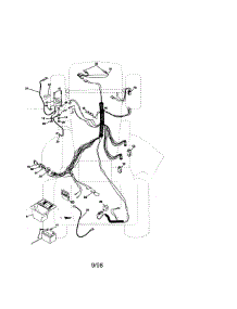 Electrical parts for Craftsman Front-Engine Lawn Tractor 917270412 from AppliancePartsPros.com
