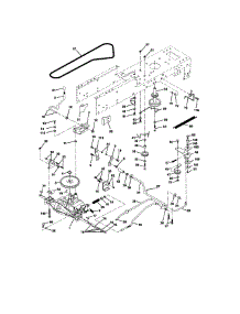 Ground Drive parts for Craftsman Front-Engine Lawn Tractor 917270414 from AppliancePartsPros.com