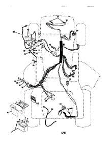Electrical parts for Craftsman Front-Engine Lawn Tractor 917270511 from AppliancePartsPros.com