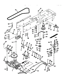 Ground Drive parts for Craftsman Front-Engine Lawn Tractor 917270511 from AppliancePartsPros.com