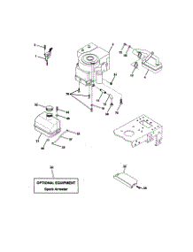 Engine parts for Craftsman Front-Engine Lawn Tractor 917270514 from AppliancePartsPros.com