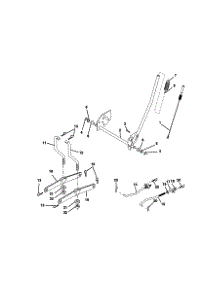 Lift Assembly parts for Craftsman Front-Engine Lawn Tractor 917270514 from AppliancePartsPros.com