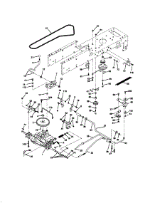 Ground Drive parts for Craftsman Front-Engine Lawn Tractor 917270535 from AppliancePartsPros.com