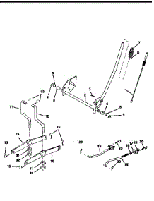 Lift parts for Craftsman Front-Engine Lawn Tractor 917270610 from AppliancePartsPros.com