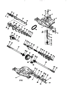 Transaxle 430-113 parts for Craftsman Front-Engine Lawn Tractor 917270611 from AppliancePartsPros.com
