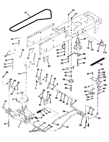 Ground Drive parts for Craftsman Front-Engine Lawn Tractor 917270611 from AppliancePartsPros.com
