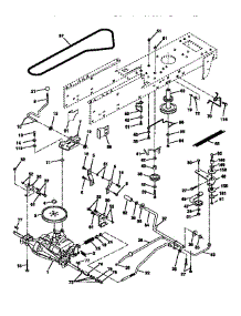 Ground Drive parts for Craftsman Front-Engine Lawn Tractor 917270612 from AppliancePartsPros.com