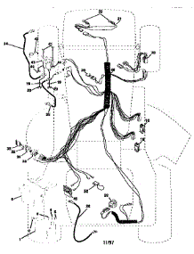 Electrical parts for Craftsman Front-Engine Lawn Tractor 917270620 from AppliancePartsPros.com