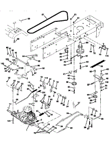 Drive parts for Craftsman Front-Engine Lawn Tractor 917270620 from AppliancePartsPros.com