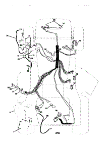 Electrical parts for Craftsman Front-Engine Lawn Tractor 917270622 from AppliancePartsPros.com