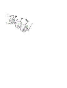 Wheels And Tires parts for Craftsman Front-Engine Lawn Tractor 917270623 from AppliancePartsPros.com