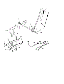 Lift Assembly parts for Craftsman Front-Engine Lawn Tractor 917270623 from AppliancePartsPros.com