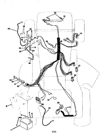 Electrical parts for Craftsman Front-Engine Lawn Tractor 917270630 from AppliancePartsPros.com