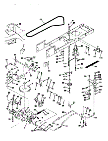 Drive parts for Craftsman Front-Engine Lawn Tractor 917270630 from AppliancePartsPros.com