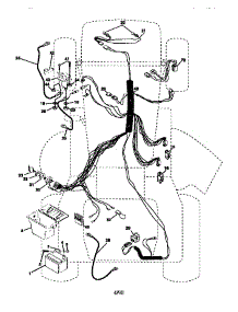 Electrical parts for Craftsman Front-Engine Lawn Tractor 917270631 from AppliancePartsPros.com