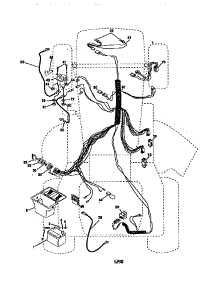 Electrical parts for Craftsman Front-Engine Lawn Tractor 917270632 from AppliancePartsPros.com