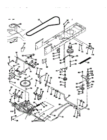 Ground Drive parts for Craftsman Front-Engine Lawn Tractor 917270632 from AppliancePartsPros.com