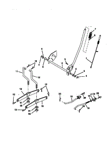 Lift Assembly parts for Craftsman Front-Engine Lawn Tractor 917270632 from AppliancePartsPros.com