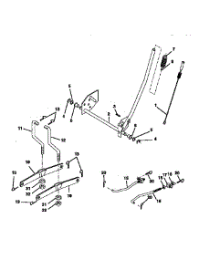 Lift Assembly parts for Craftsman Front-Engine Lawn Tractor 917270641 from AppliancePartsPros.com