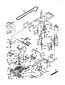Ground Drive parts for Craftsman Front-Engine Lawn Tractor 917270642 from AppliancePartsPros.com