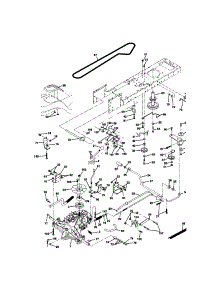 Ground Drive parts for Craftsman Front-Engine Lawn Tractor 917270643 from AppliancePartsPros.com