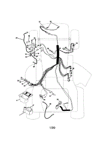 Electrical parts for Craftsman Front-Engine Lawn Tractor 917270650 from AppliancePartsPros.com