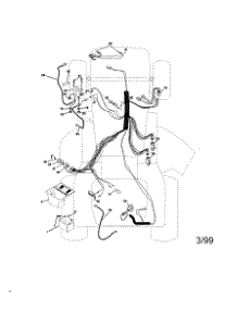 Electrical parts for Craftsman Front-Engine Lawn Tractor 917270651 from AppliancePartsPros.com