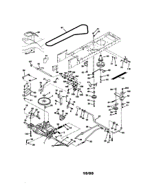 Ground Drive parts for Craftsman Front-Engine Lawn Tractor 917270653 from AppliancePartsPros.com