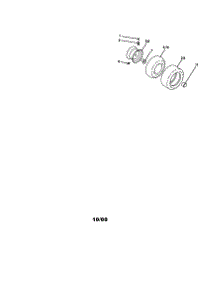 Wheels And Tires parts for Craftsman Front-Engine Lawn Tractor 917270653 from AppliancePartsPros.com