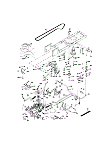 Ground Drive parts for Craftsman Front-Engine Lawn Tractor 917270660 from AppliancePartsPros.com