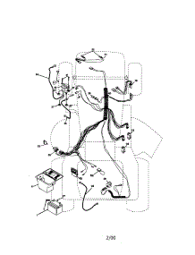 Electrical parts for Craftsman Front-Engine Lawn Tractor 917270680 from AppliancePartsPros.com