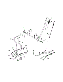 Lift Assembly parts for Craftsman Front-Engine Lawn Tractor 917270680 from AppliancePartsPros.com