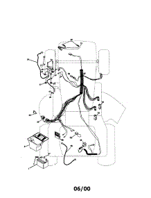 Electrical parts for Craftsman Front-Engine Lawn Tractor 917270682 from AppliancePartsPros.com