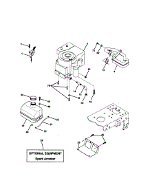 Engine parts for Craftsman Front-Engine Lawn Tractor 917270682 from AppliancePartsPros.com