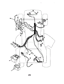 Electrical parts for Craftsman Front-Engine Lawn Tractor 917270710 from AppliancePartsPros.com