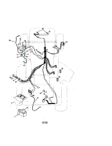 Electrical parts for Craftsman Front-Engine Lawn Tractor 917270711 from AppliancePartsPros.com