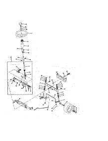 Steering Assembly parts for Craftsman Front-Engine Lawn Tractor 917270711 from AppliancePartsPros.com